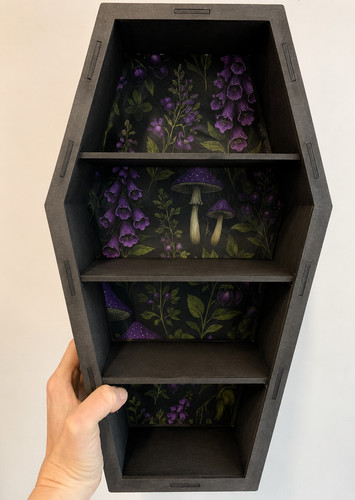 Coffin shelving gothic - shelving,