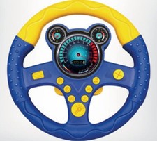 Steering Wheel Car Seat Toy with Sound and Light for Kids Infant Toddler