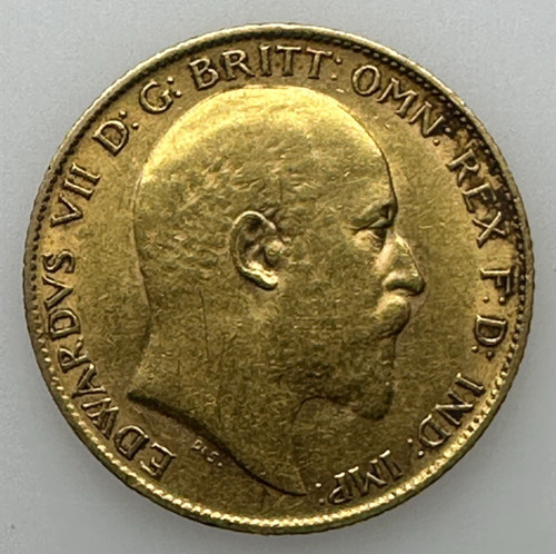 1910 edward vii - vii, gold