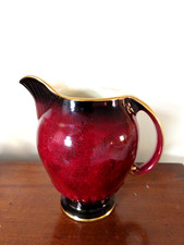 CROWN DEVON VINTAGE RED LUSTRE