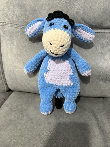 Handmade crochet eeyore - crochet,