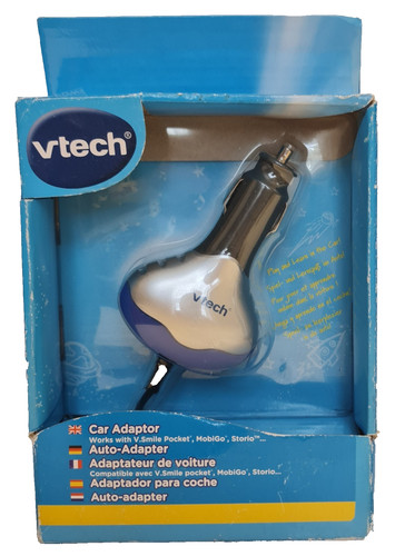 Vtech car adaptor - car, on