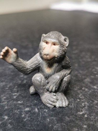 Schleich baby baboon retired - baby,