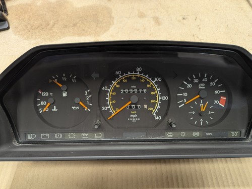 Mercedes benz w124 instrument - mercedes,