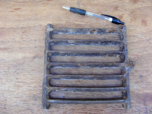 Vintage cast iron drain - cast,