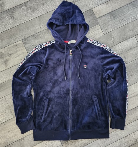 Fila velour navy blue - velour, track