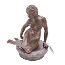 X-Rare Vintage 1915 Nude Lady