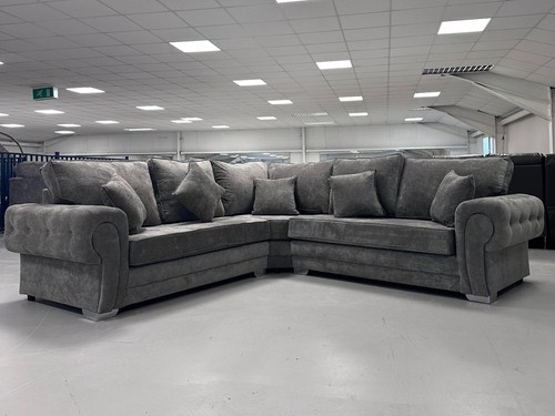 Vegas corner sofa grey - vegas,