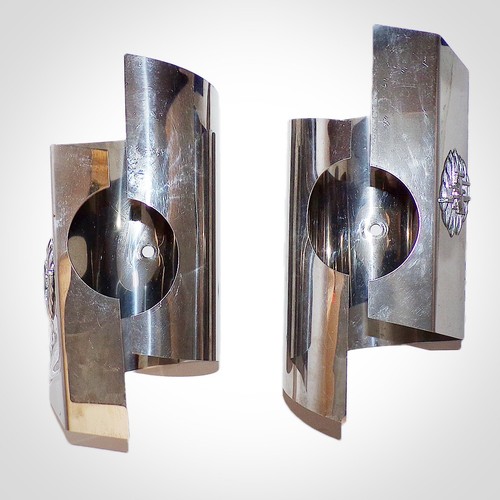 1970s space age wall light - space,