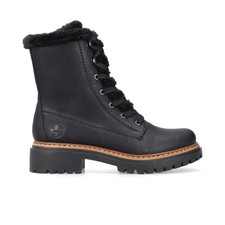 Rieker 72625-00 Black Women's Warm Ankle Boots