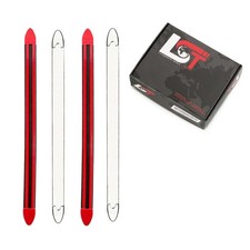 4x Body Scratch Resistant Stripes Trim Side Skirts for Fiat