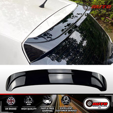 VW Polo MK5 6R 6C GTI R Rear Gloss Black Roof Spoiler Boot Wing Kit 2009-2017