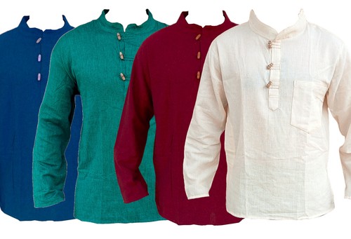 Men grandad kurta shirt - grandad,