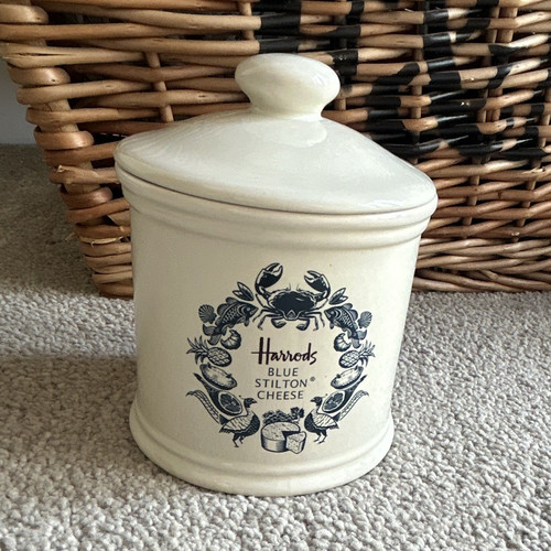 Vintage harrods blue - vintage, stilton