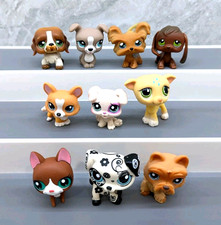 Littlest Pet Shop 10 X Dog Figures Job Lot Bundle