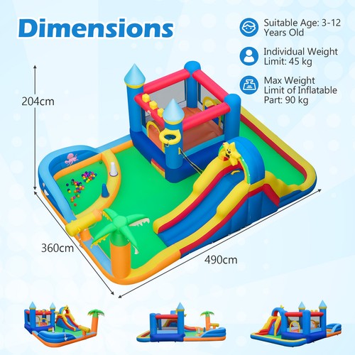Blower inflatable water slide - blower),
