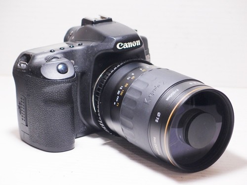 Eos fit 500mm lens - lens, on