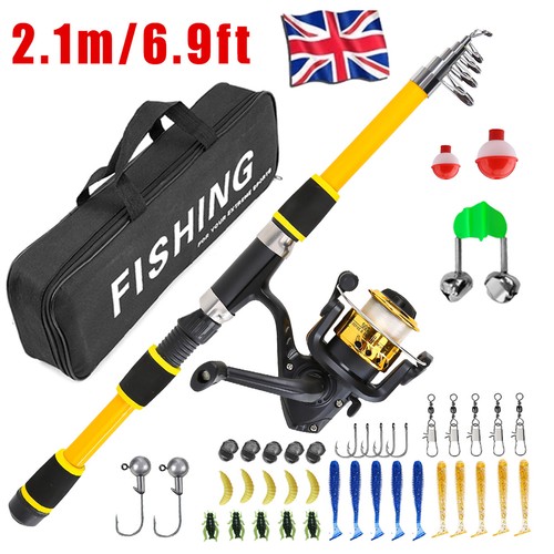 Telescopic rod reel - 2.1m,