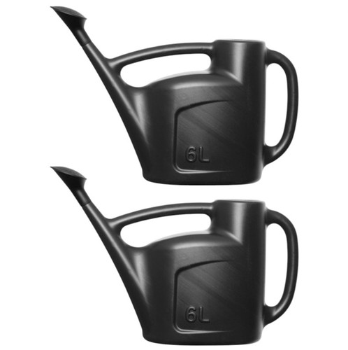 Black watering can - can, with