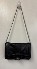 Laura Ashley Black Leather