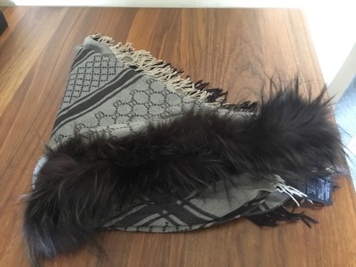 Authentic gucci scarf with box - scarf,
