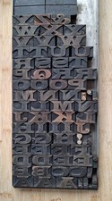 Wooden Letterpress Printers