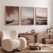 Gallery Wall Art Neutral Beige