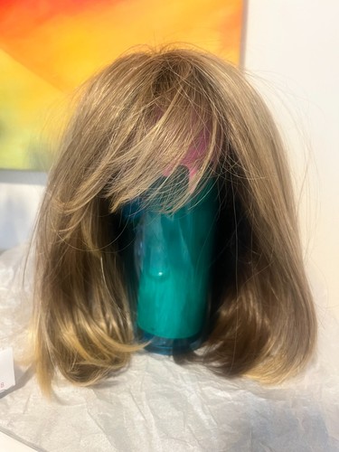 New human hair blend wig - new,
