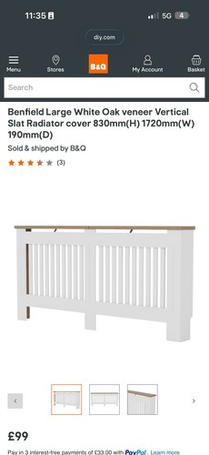 Benfield lassic radiator - £99,