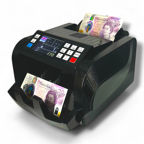 Money counter with - counter,