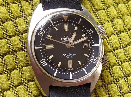 Technos skydiver 200m - skydiver, super