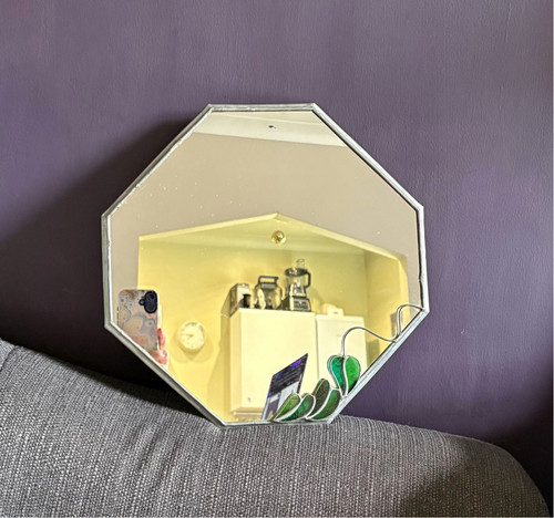 Vintage octagonal art deco - octagonal,