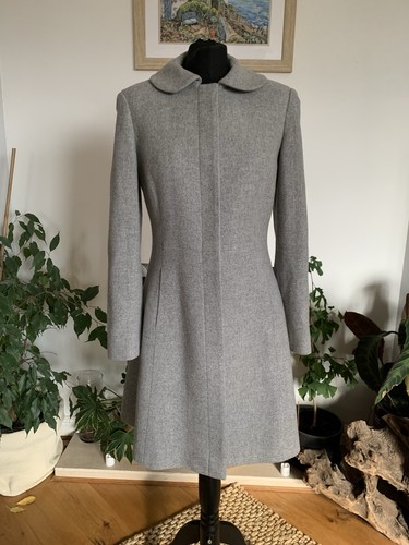 Hobbs grey wool coat - hobbs,