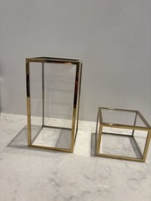 Brass And Perspex Display