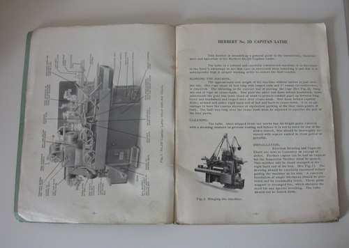 Herbert capstan lathe - herbert,