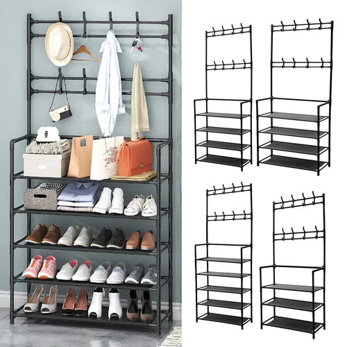 Tiers hooks coat and hat - 8,