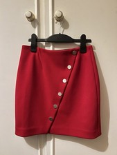 Maje Women's Skirt, Size 36/8, Red, Barley Worn It, In Mint Condition