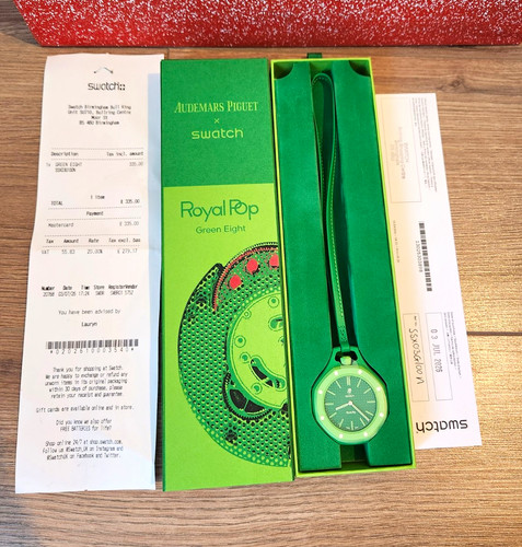 Swatch royal pop green - x, ap
