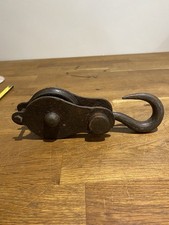 Vintage Hook And Pulley /