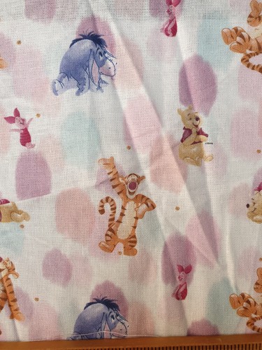 Winnie pooh fabric - end, of