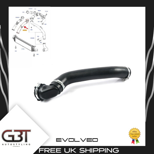 Turbo intercooler hosepipe for - intercooler,