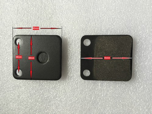 Buggy rear brake pads gt150 - buggy,