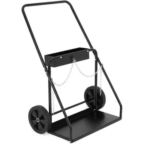 Dual oxygen cylinder cart - cylinder,