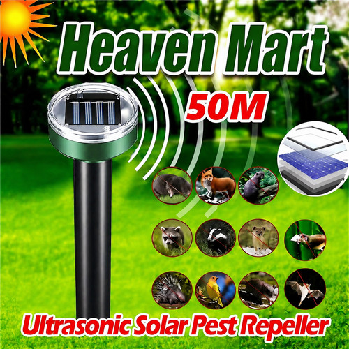 Ultrasonic solar cat dog - cat,