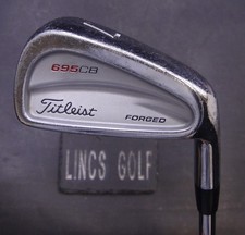 Titleist 695 CB Forged 7 Iron Stiff Steel Shaft Golf Pride Grip
