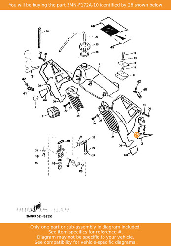 Yamaha panel 3mn f172a 10 - panel, 3mn-f172a-10