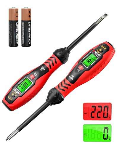 Voltage tester screwdriver - tester, w/screwdriver