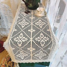 45x100 Vintage Hand Crochet