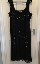 Chesca Black Evening Dress
