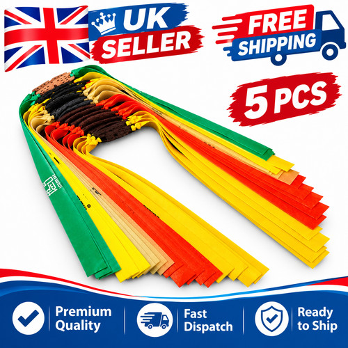 Flat rubber bands slingshot - rubber,